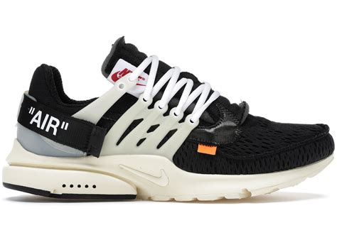 Off-White prestos stockx